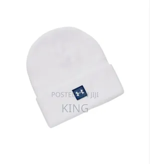 White Headsock Under Amour