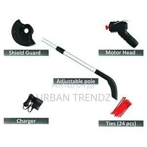 Grass Trimmer, Cordless Rechargeable Weed Cutter.