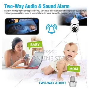 Genese Bulb Light Camera CCTV Home Security IP Wifi V360.