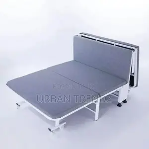 Folding Portable Guest Bed Chair Sofa With Wheels for Home.