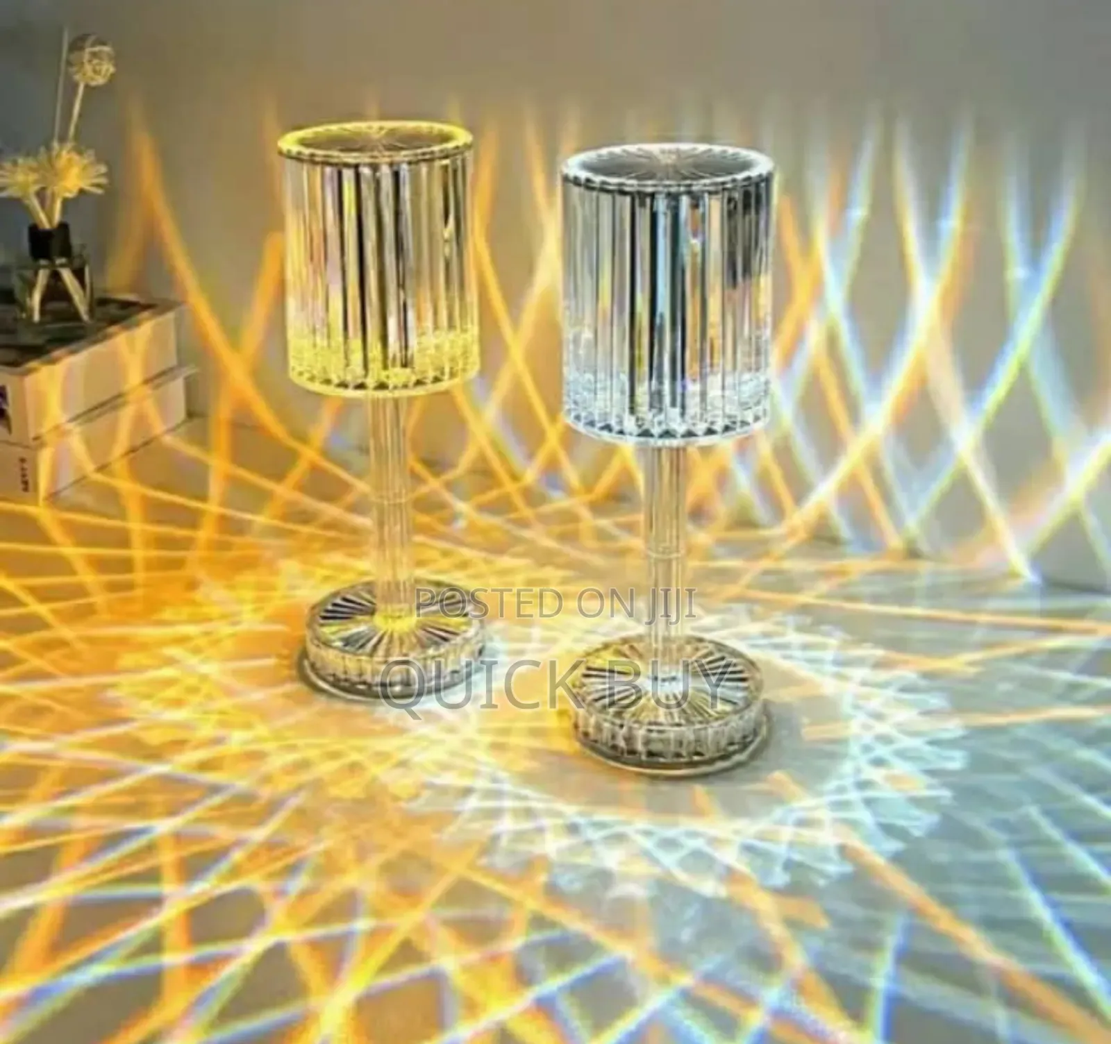 Modern Crystal Elegant Diamond Table Lamps