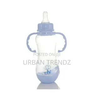 280ml Applebear Milk Baby Feeding Bottle-Blue.