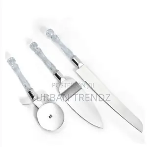 3 Pc Cake Shovel,Pizza Cutter Wheel,Cheese Slicer,Cake Knife