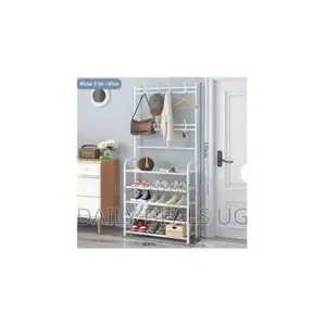 Home Metal Hat and Shoe Rack