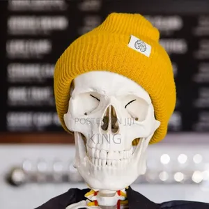 Mustard Yellow Beanie Headsock