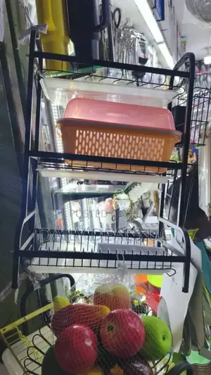 Kitchen B3 Layer Metallic Rack