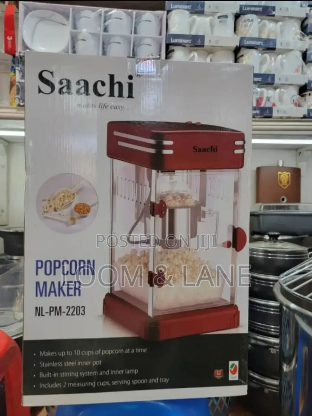 Saachi Durable Popcon Maker