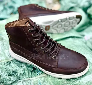 Original Brown CAT Casual Premium Leather Boots
