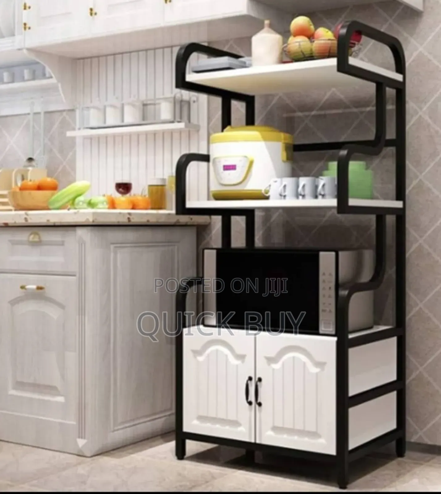 Modern Fashion Kitchen Utensils Household Shelf Multilayer