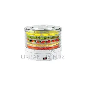 5 Layer Food Fruit Dehydrator Storage Machine - White.