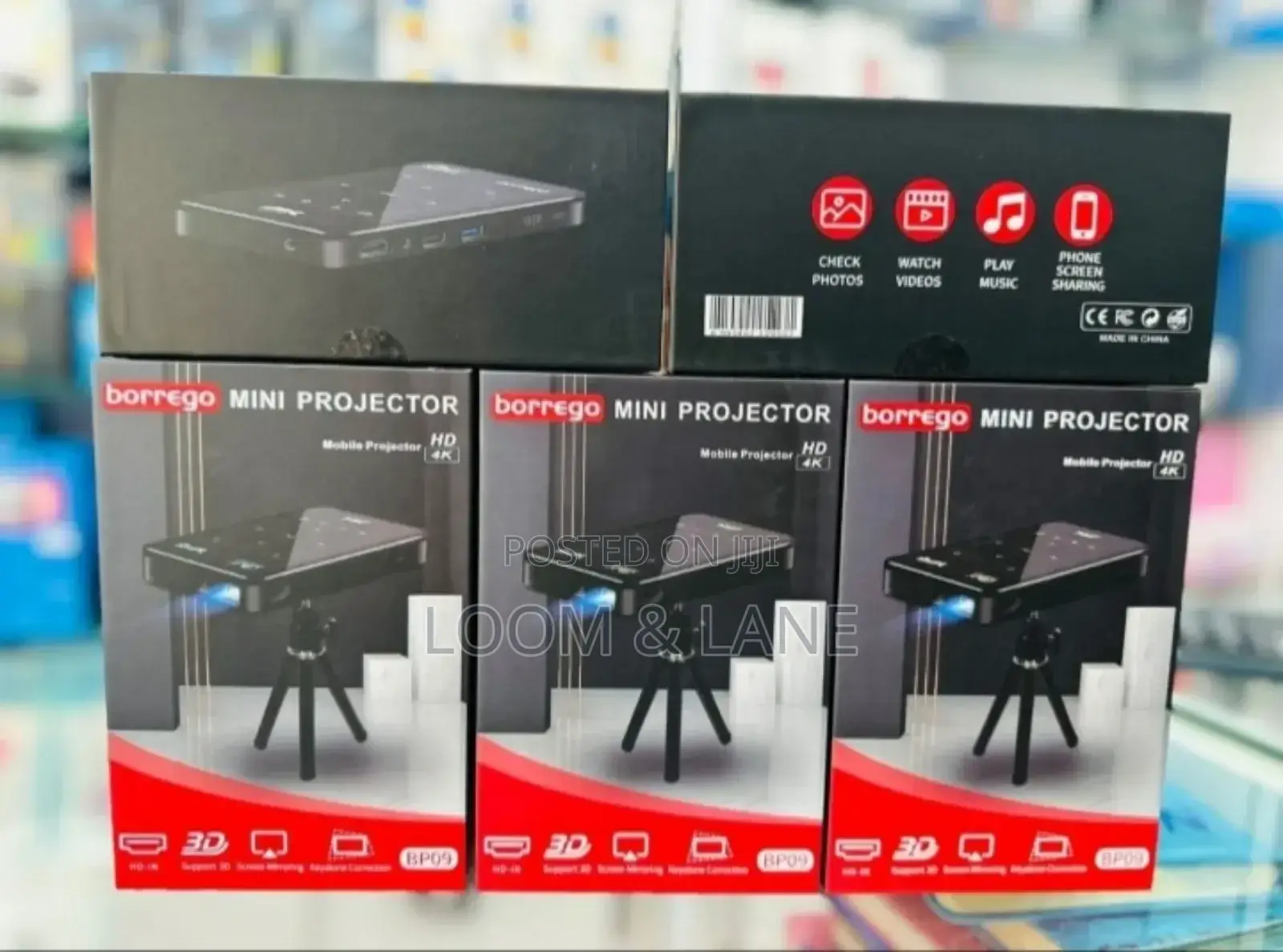 Borrego Mini Projector Strong and Durable