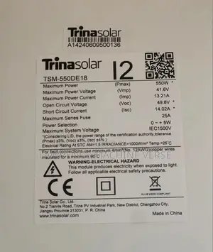 Solar Panel 550w 49V