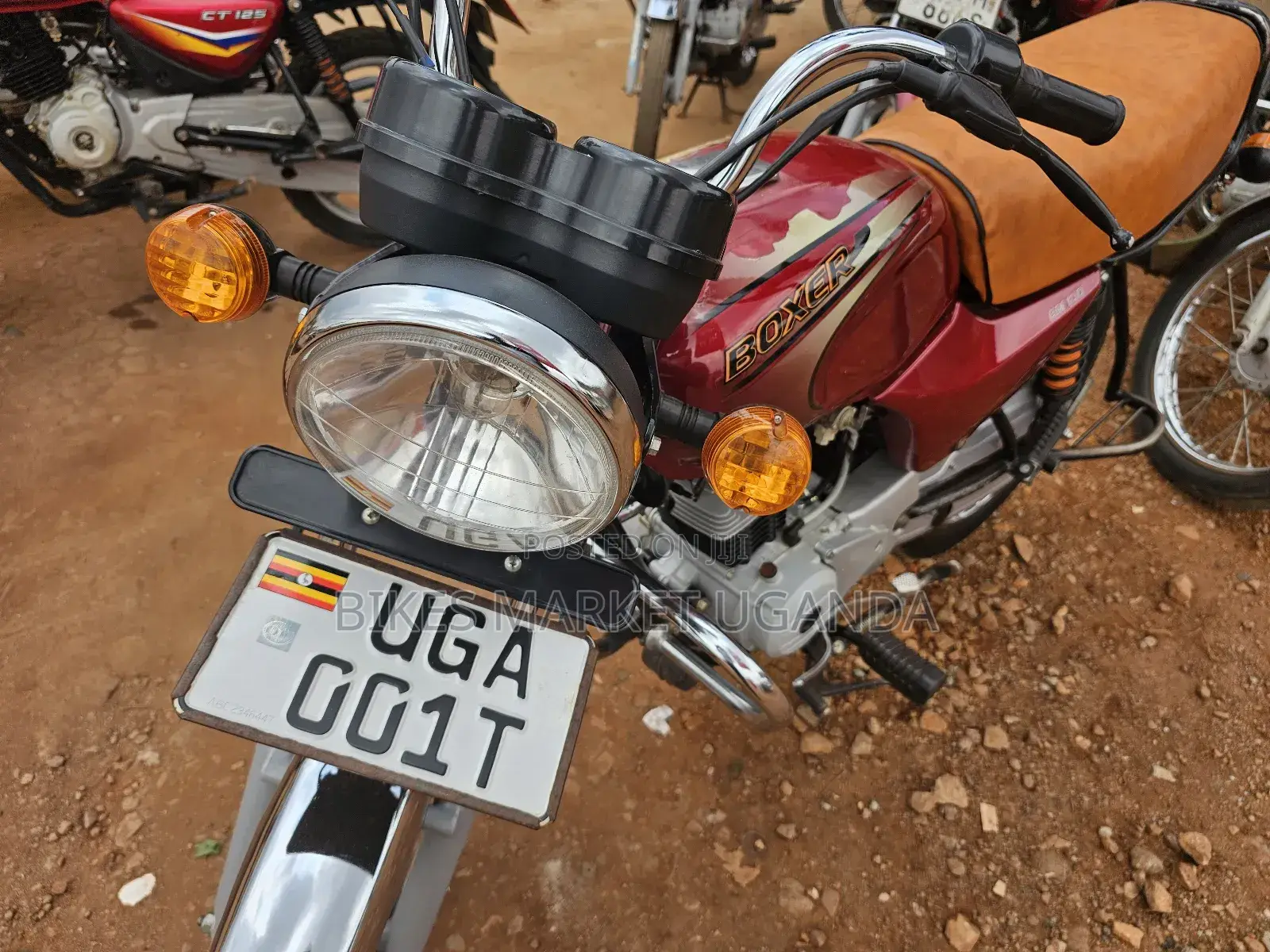 Bajaj Boxer 2024 Red