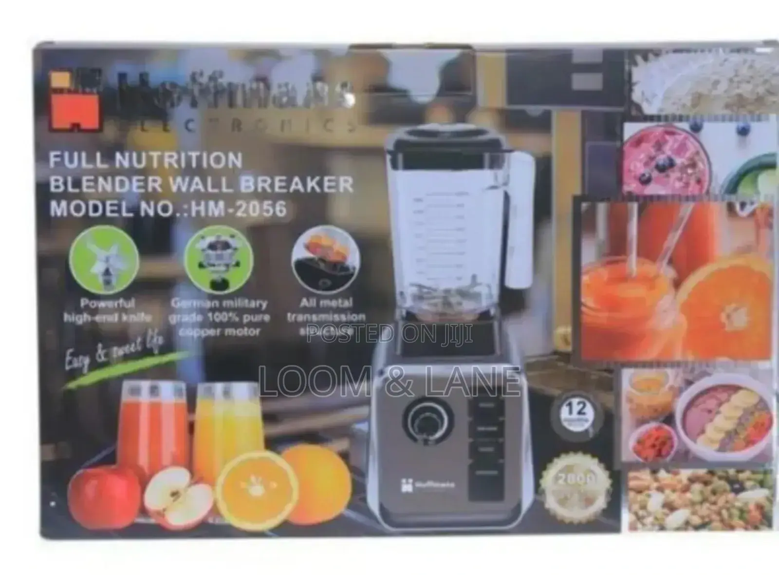 Hoffmans Electric Full Nutrition Blender