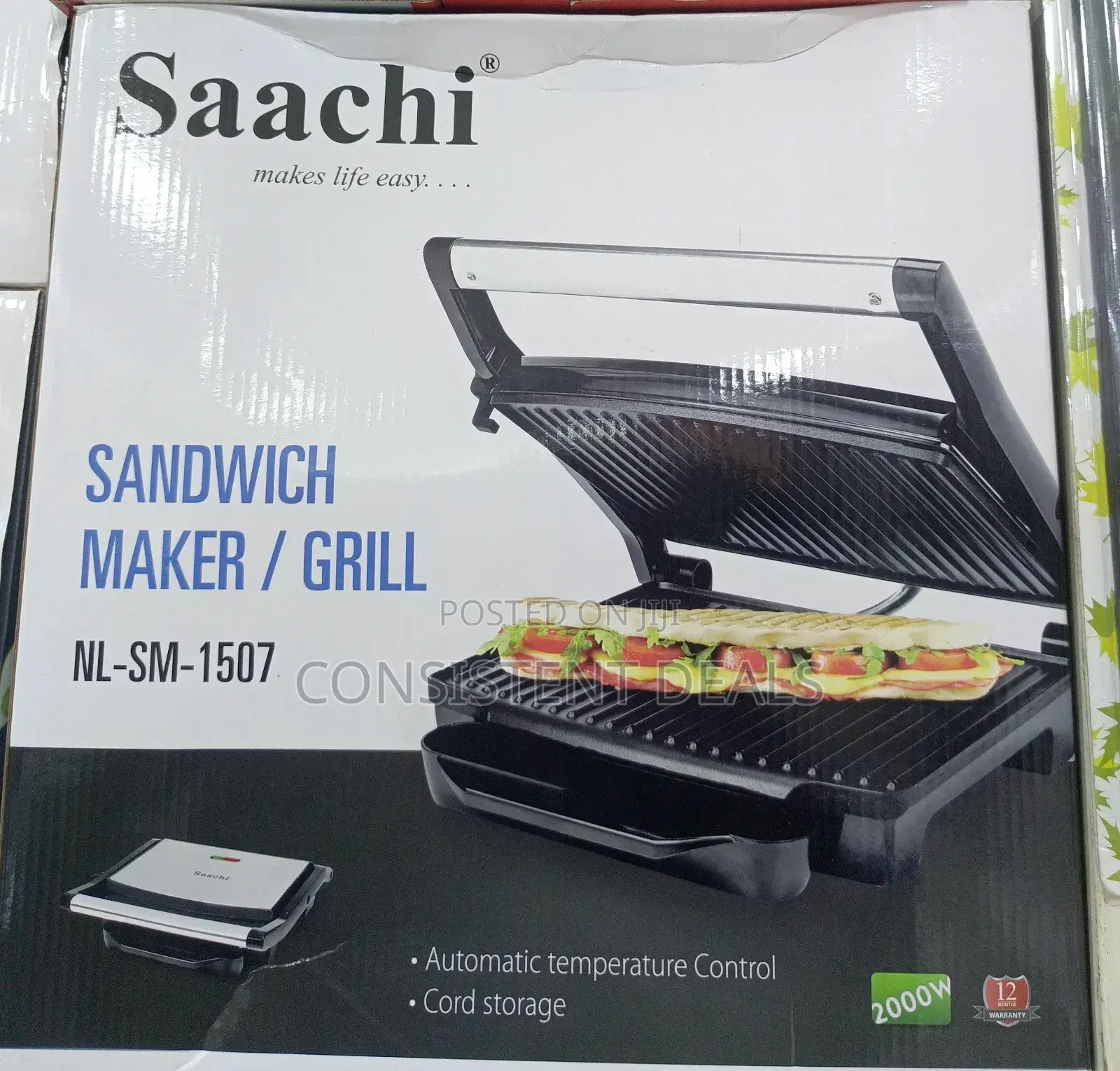 Saachi Sandwich Maker/ Grill