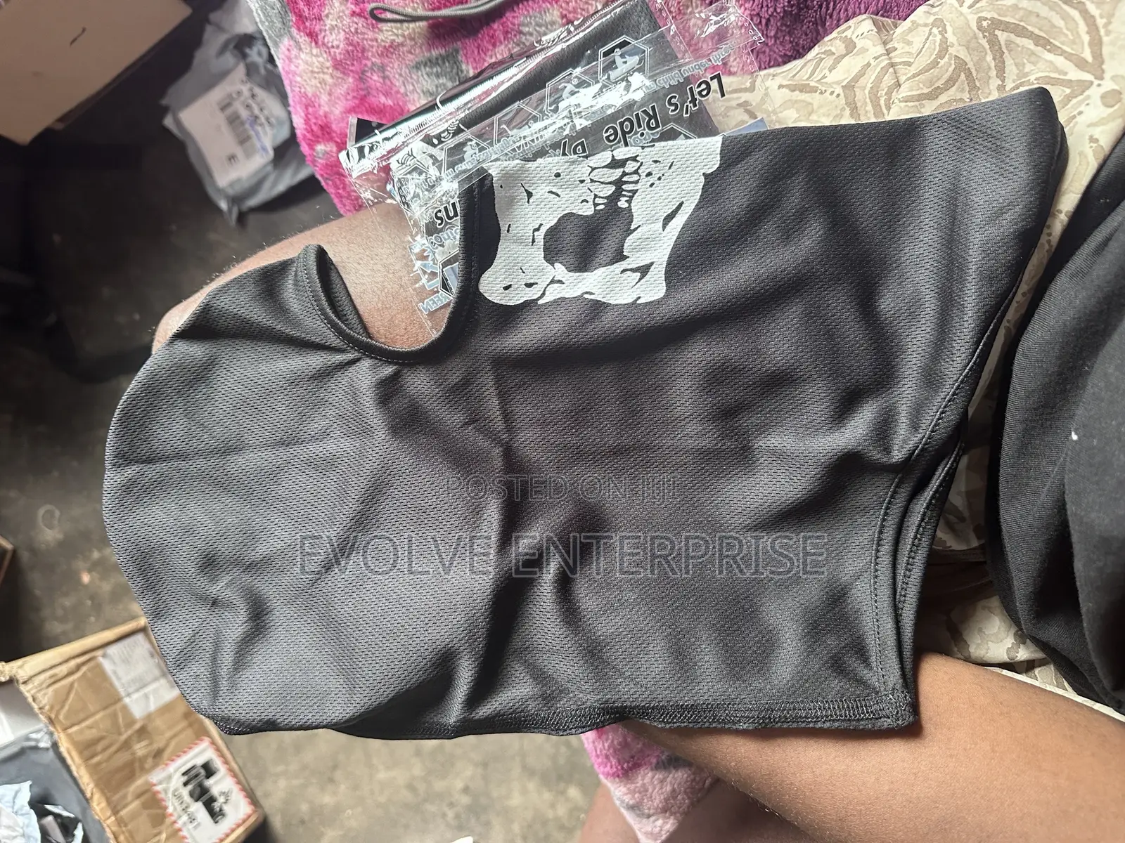 Black Ghosts Balaclava Full Face Mask