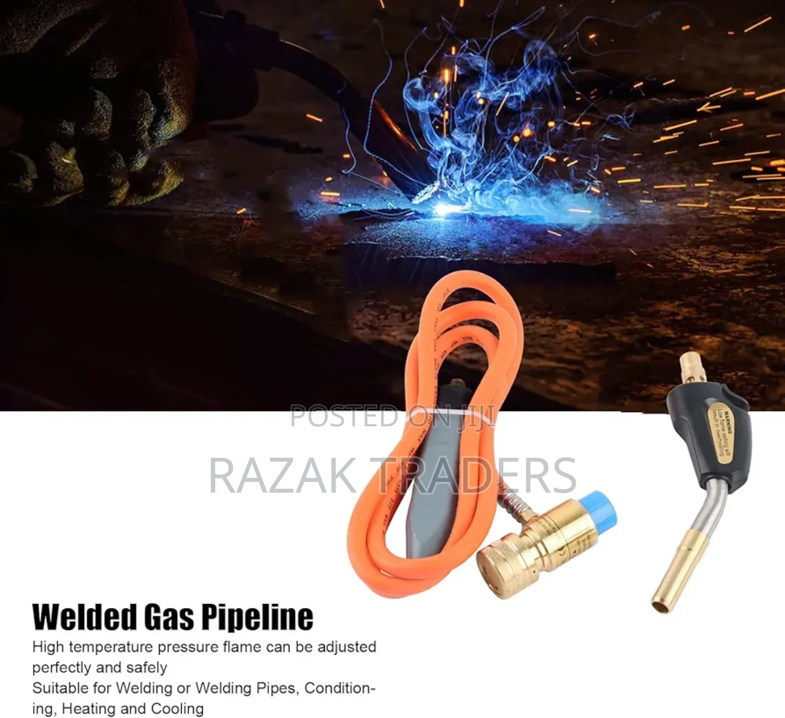 Turbo Torch Adjustable Superfine Flame for Welding Pipes