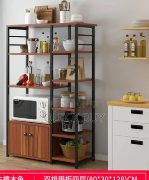 High Tech Unique Kitchen Rack Organizer Shelves With Cabinet
