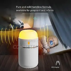 Portable Rechargeable Mosquito Repellent With Night Light