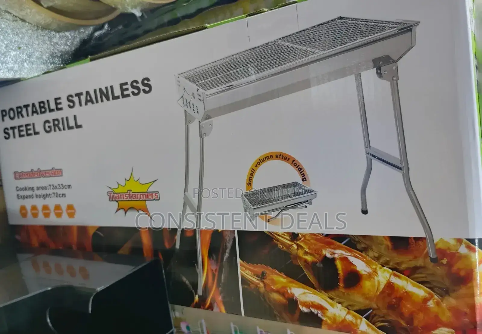 Portable Stainless Steel Grill
