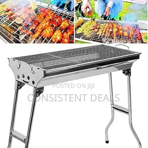 Large Stainless Steel BBQ Grill