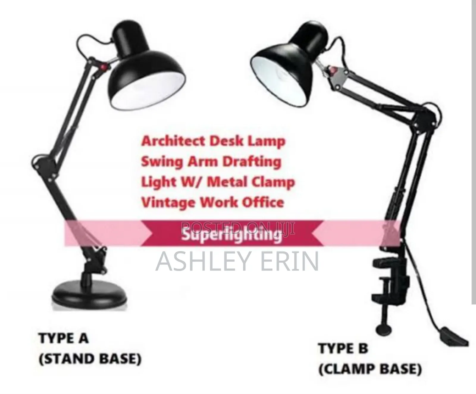 Table Top Foldable Portable Study Lamp