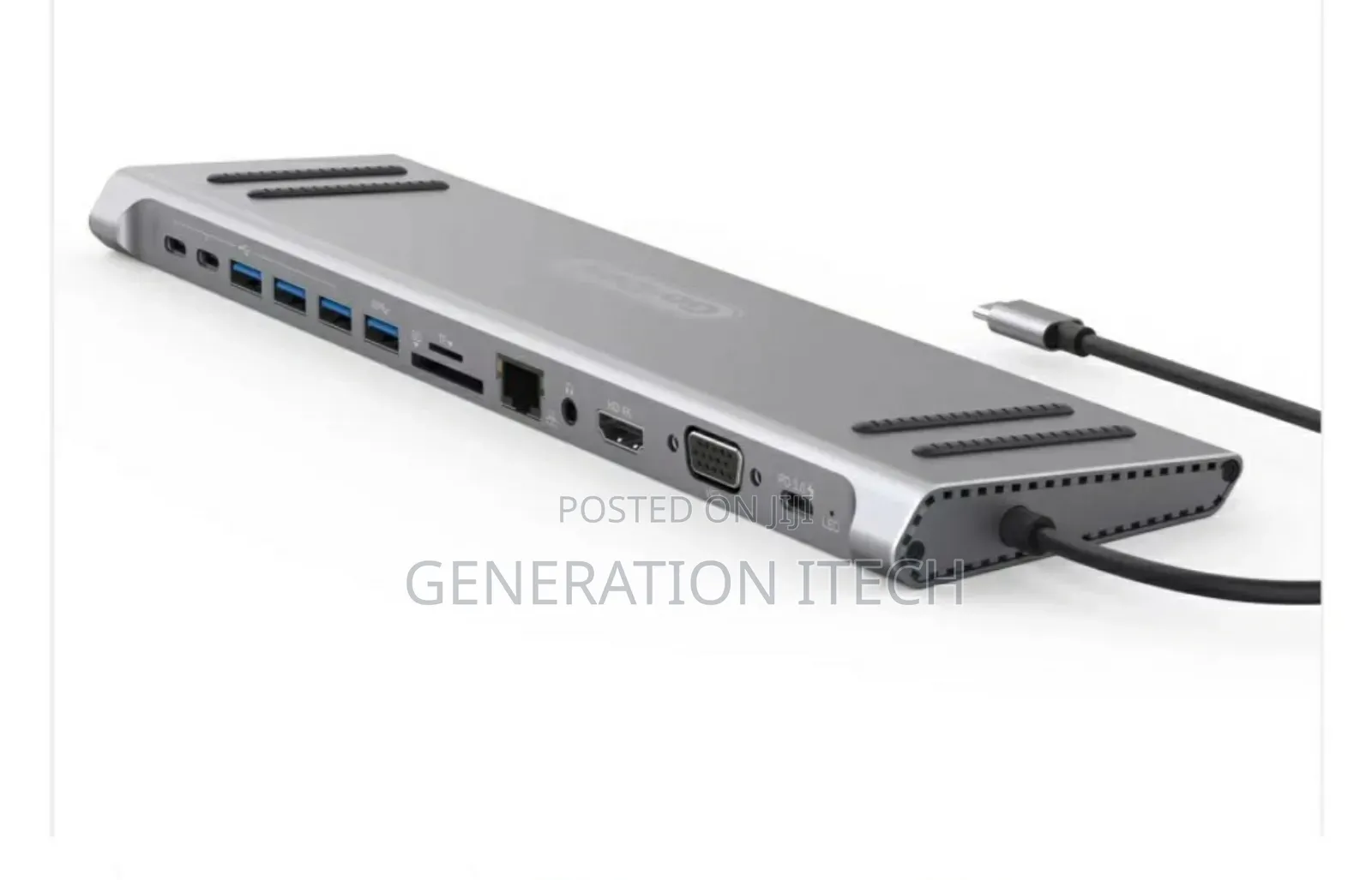 14in1 USB C Type-C Hub Docking Station Hdr, Vga, Rj45