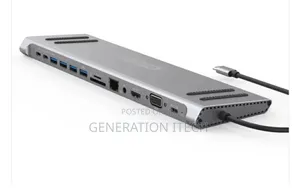 14in1 USB C Type-C Hub Docking Station Hdr, Vga, Rj45