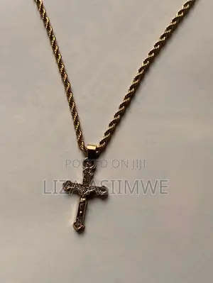 Rope Necklaces With a Cross Pendant