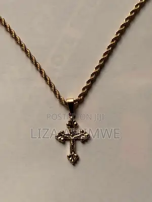 Rope Necklaces With a Cross Pendant