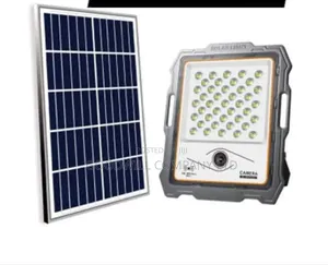 400w Solar Flood Light With Wi-Fi and CCTV Camera