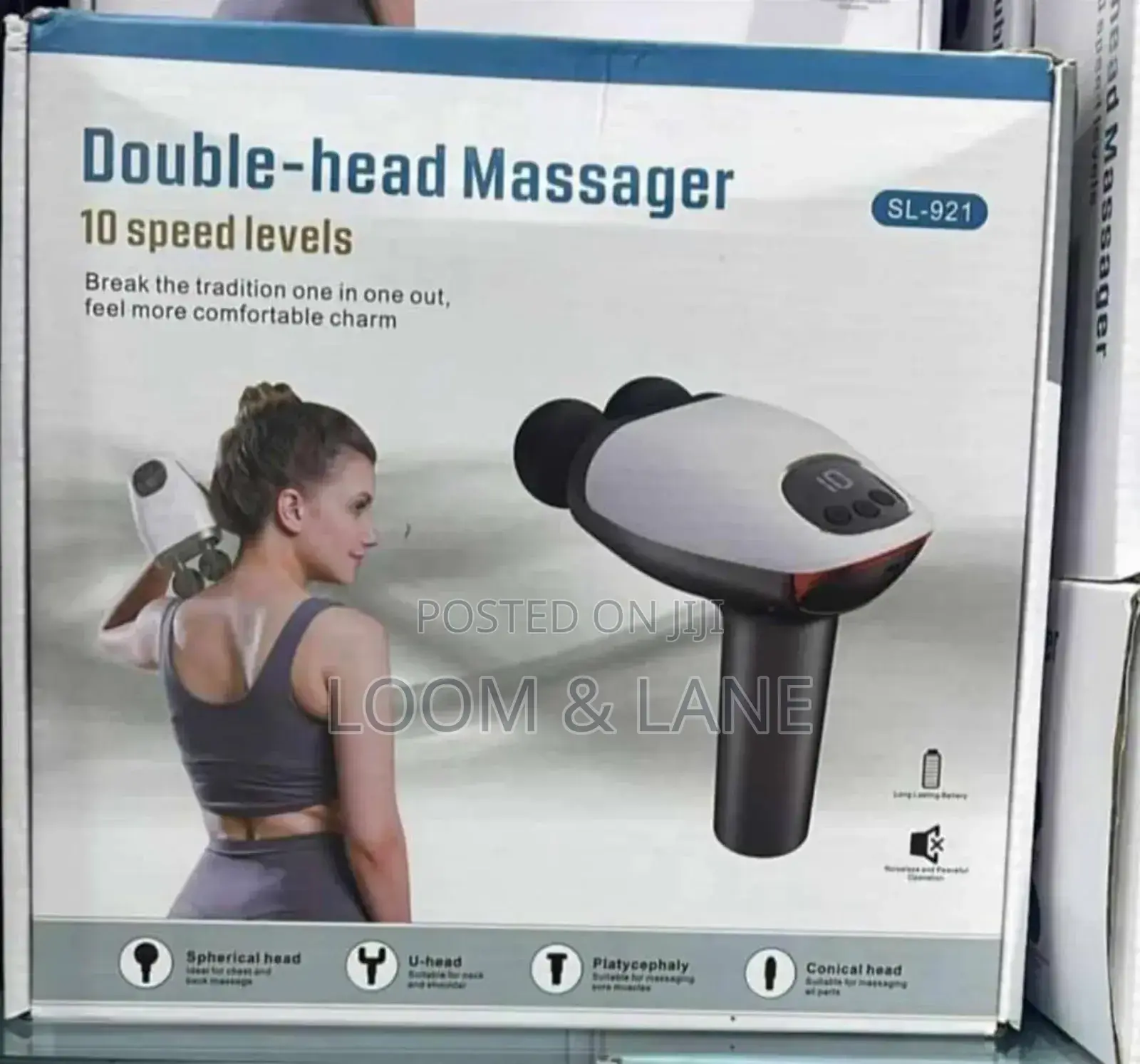 Double Headed Massager Gun