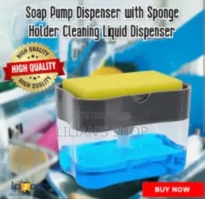 Soap Despenser and Sponge Caddy