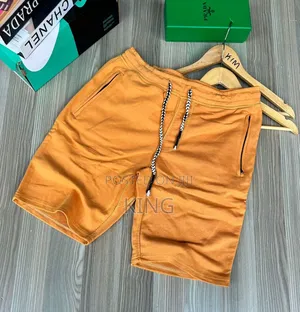Casual Shorts. Maxi Orange