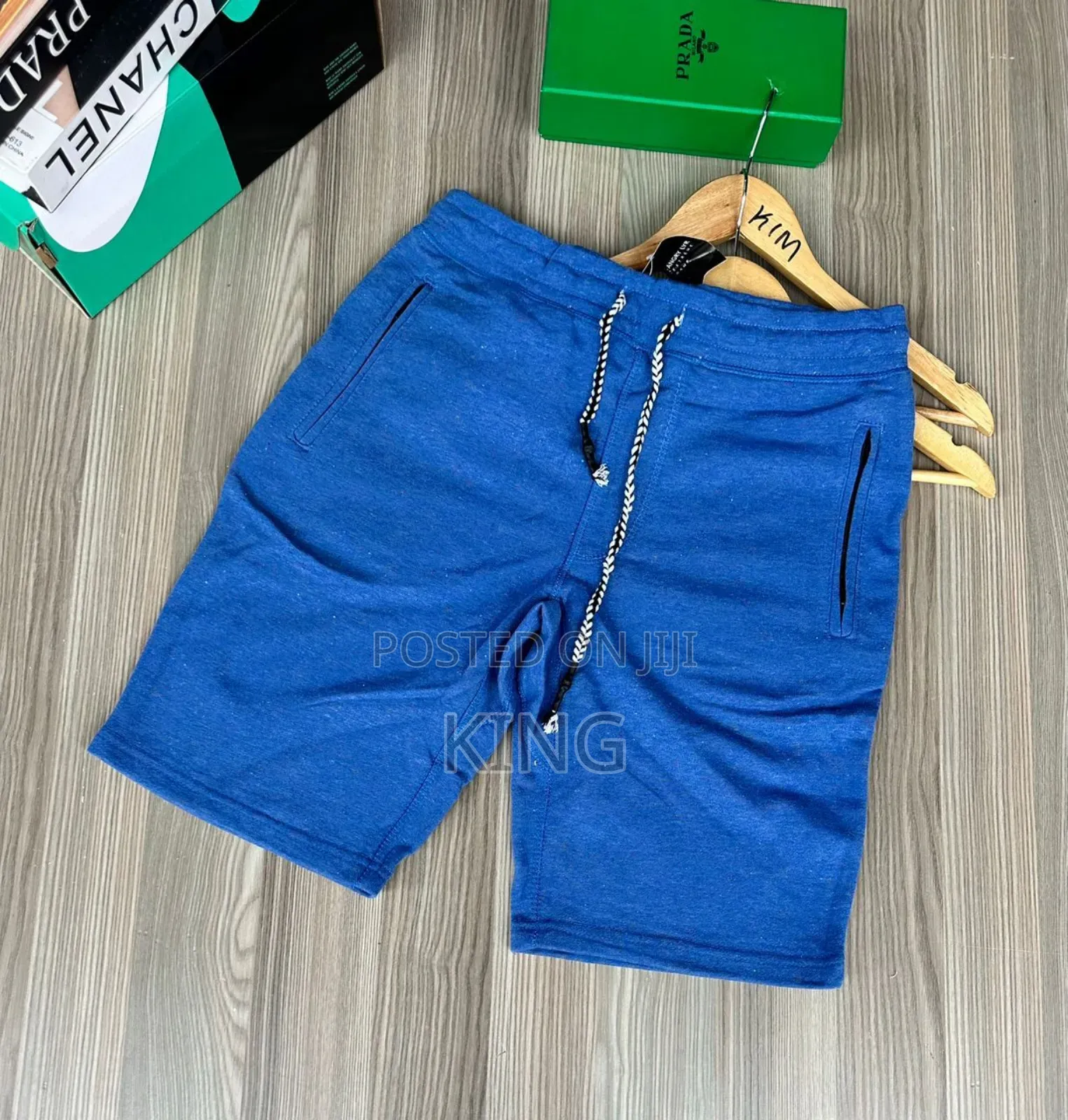 Casual Shorts. Dub Blue