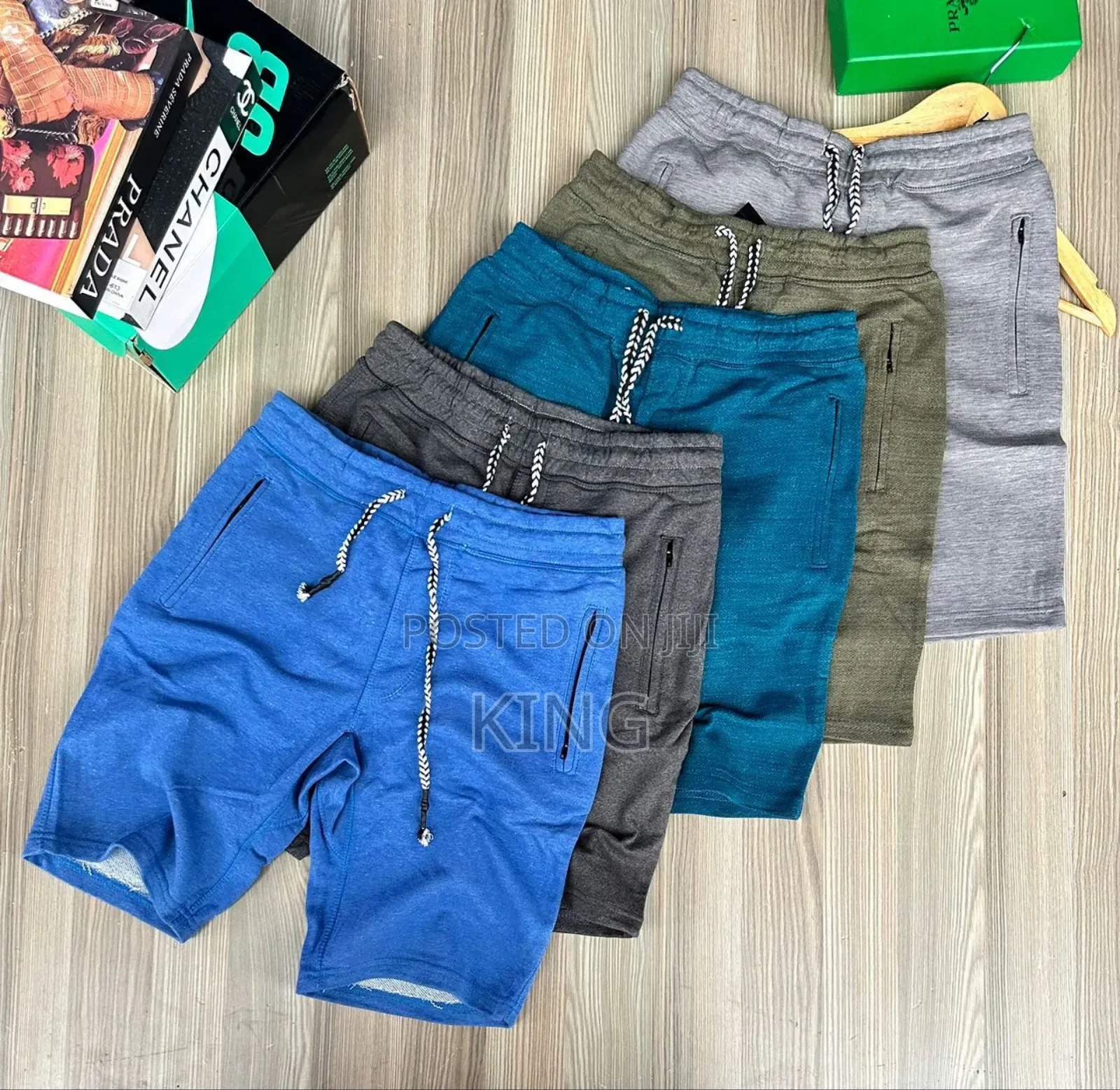 Casual Shorts Set. 5pieces