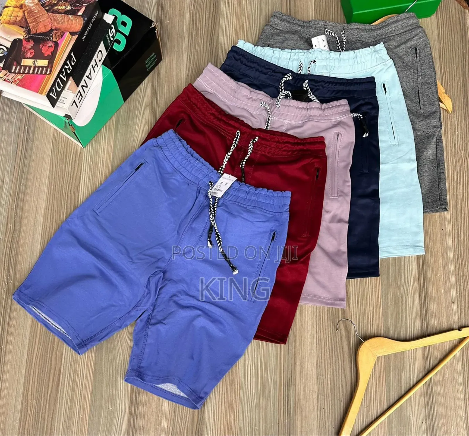 Casual Shorts. 6pieces Set. Dub Plain Colours