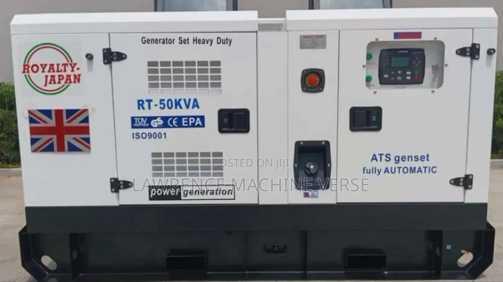 Generator 50kva Diesel Super Silent Water Cooled
