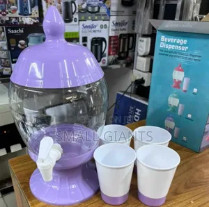 4.5 Litres Beverage Water Juice Dispenser With 4 Cups
