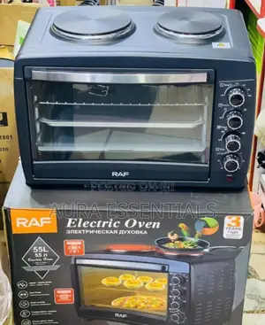 RAF 55L Electric Oven With 2 Hot Plates