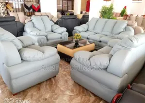 Comfortable 7 Seater Fibre Sofa