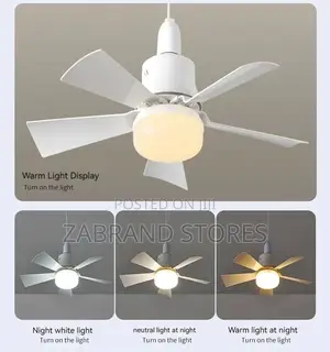 2in1 Fan Light Bulb