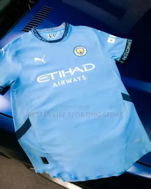 Manchester City Jersey Original 24/25 Player's Version