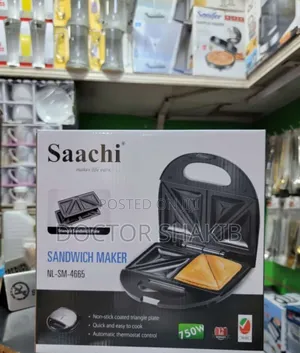 New Sachi Sandwich Maker SM-4665