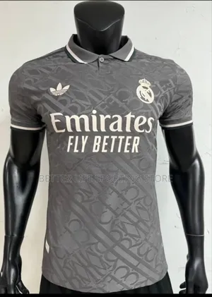 Real Madrid Jersey 3rd Kit 24/25 Original Players Version
