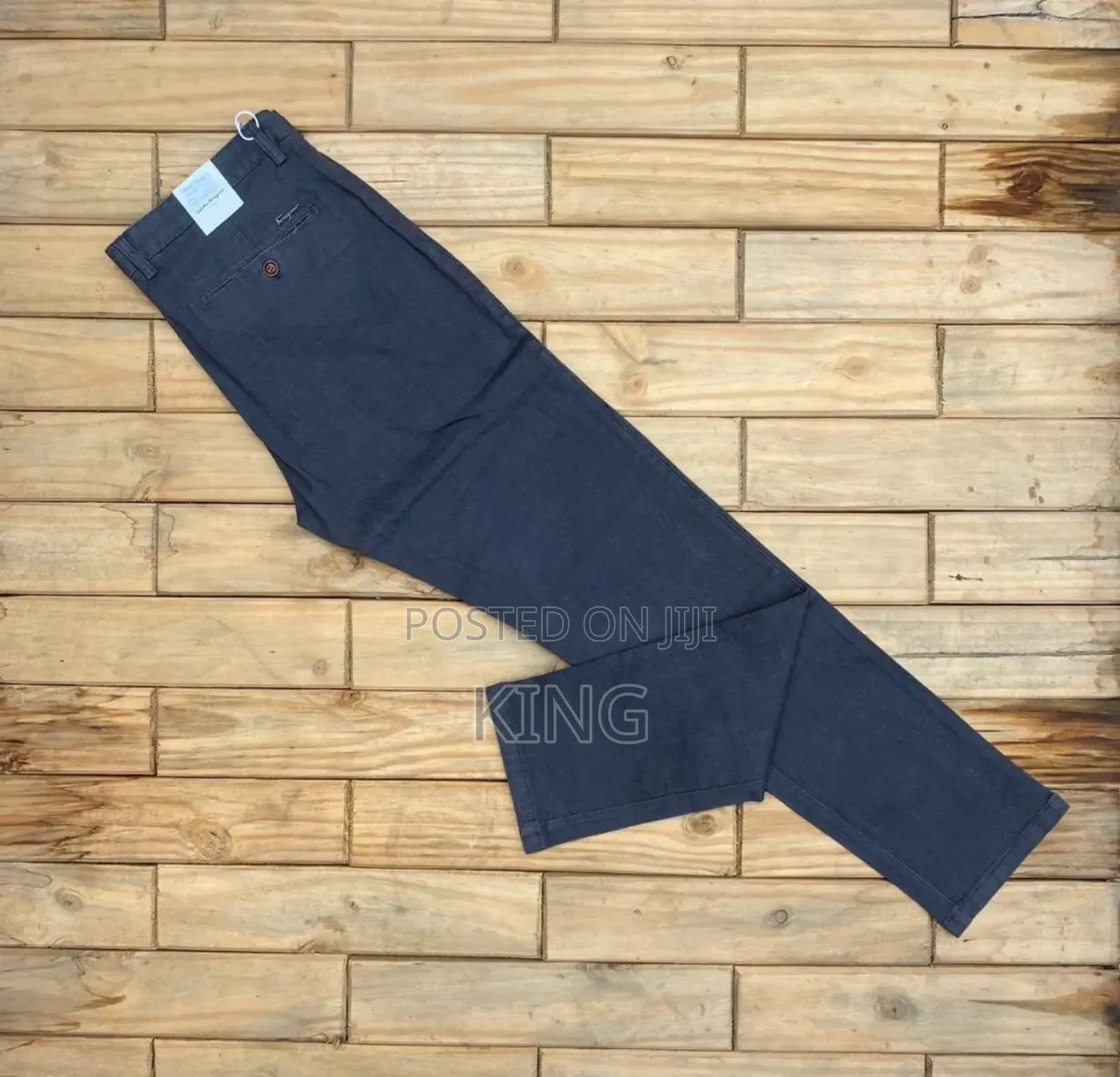 Dark Grey Casual Kaki Trouser