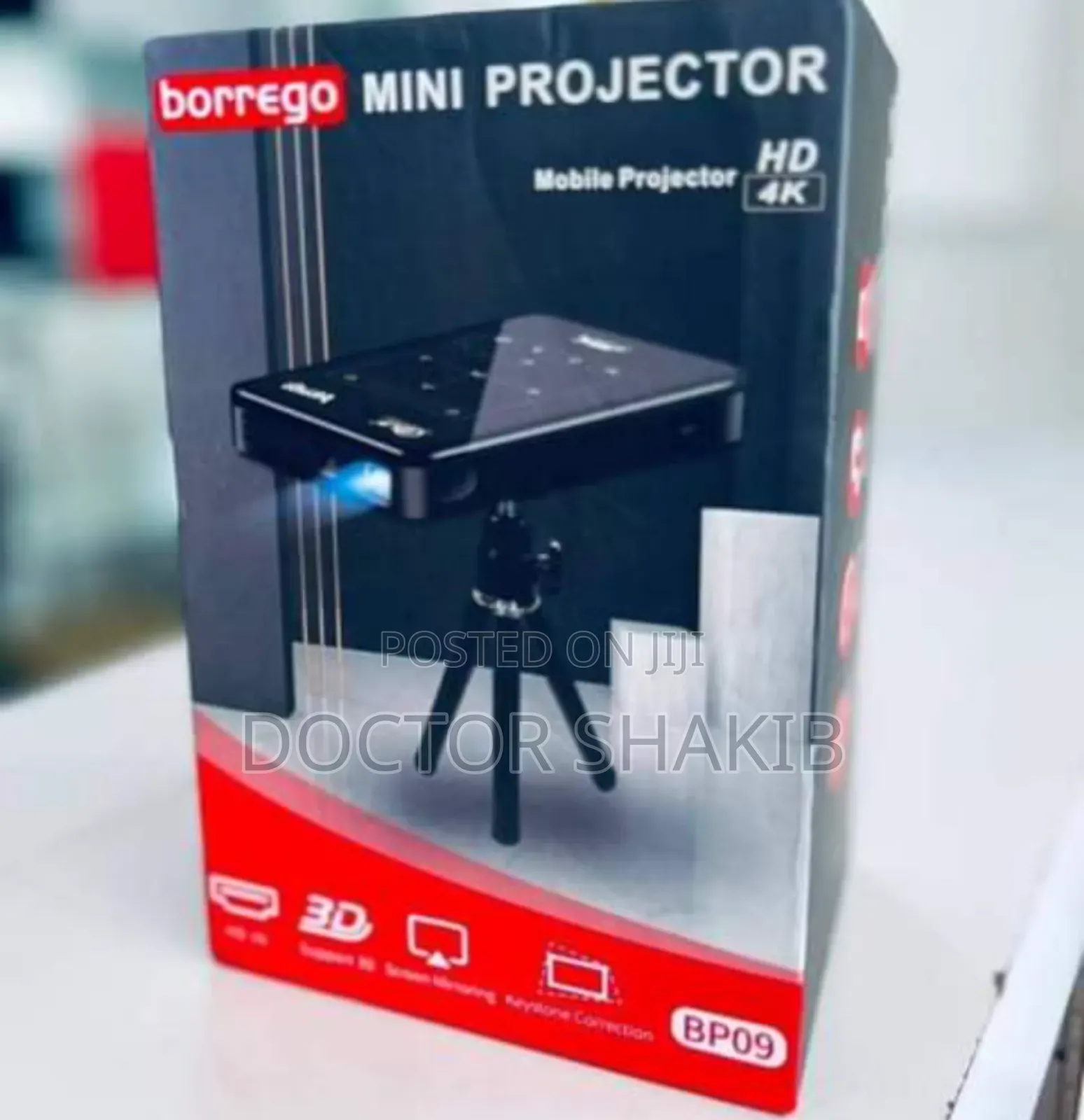Borrego P09 Portable Ultra Mini Smart Projector