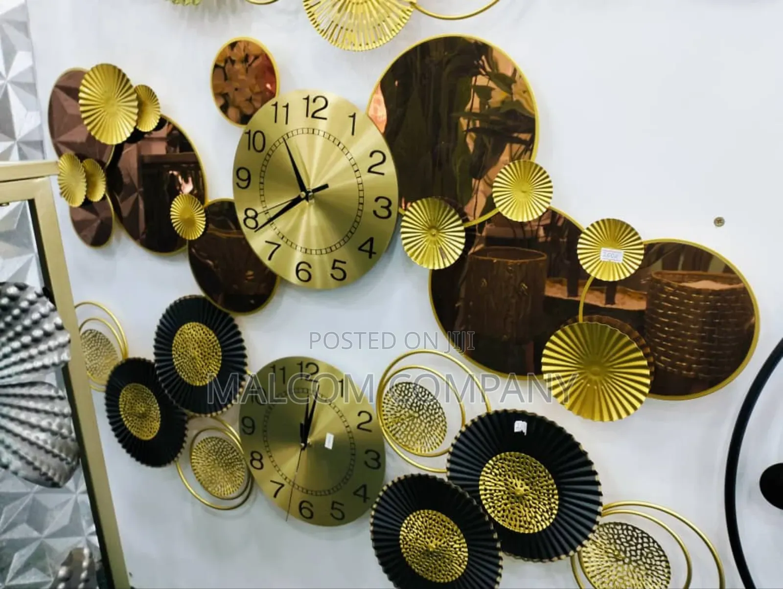 Stylish Metal Wall Clocks