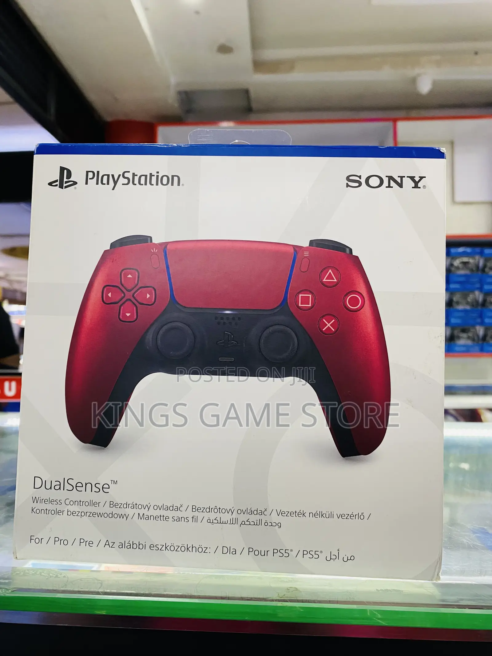 Playstation 5 Dualsense Wireless Controller Volcanic Red