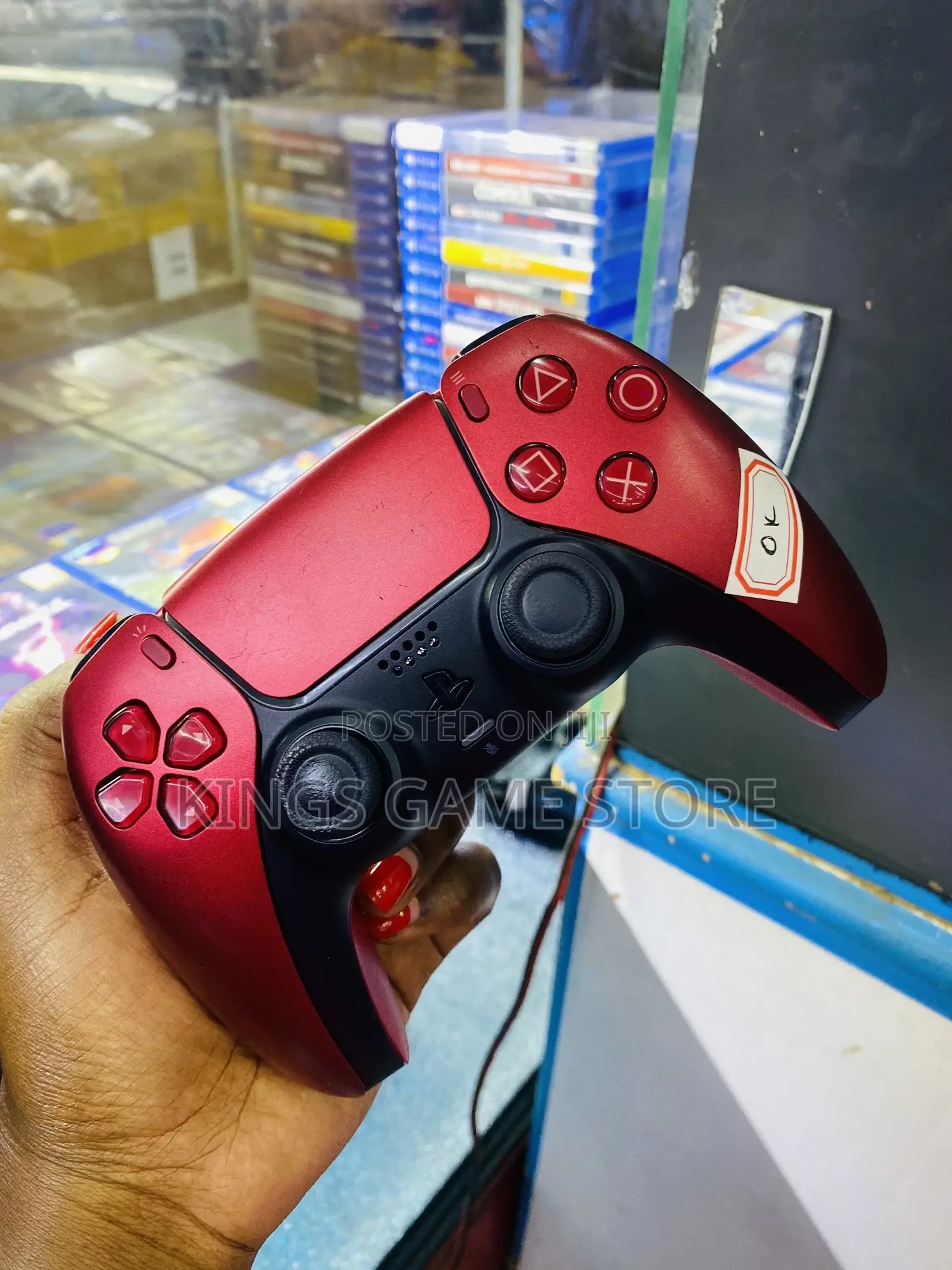 Playstation 5 Dualsense Wireless Controller Volcanic Red